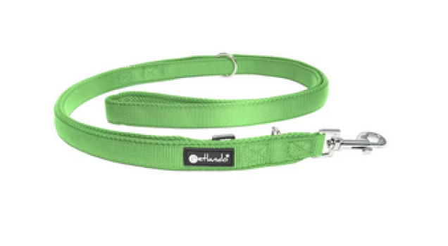 Hundeleine - Petlando Hunde-Führleine 2,3 m - 3 fach verstellbar, Mesh - extra leicht