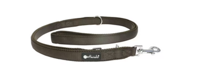 Hundeleine - Petlando Hunde-Führleine 2,3 m - 3 fach verstellbar, Mesh - extra leicht