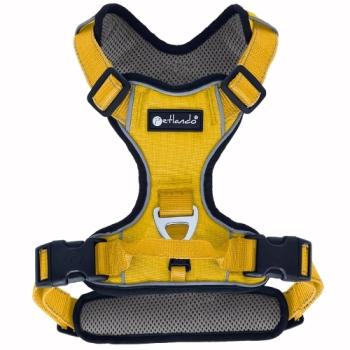 Hundegeschirr gepolstert - Petlando Outdoor Brustgeschirr für Hunde, mit Haltegriff, waschbar