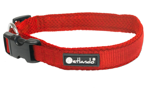 Hundehalsband Petlando -  Mesh Halsband für Hunde