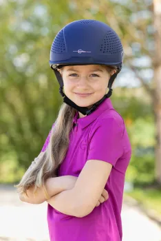 Reithelm Beauty 2.0 für Kinder und Erwachsene - Reitkappe mit herausnehmbarem Innenfutter, gute Belüftung, Disc-Sytem