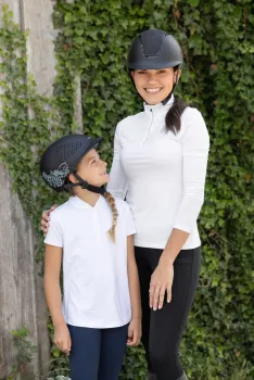 Reithelm Beauty 2.0 für Kinder und Erwachsene - Reitkappe mit herausnehmbarem Innenfutter, gute Belüftung, Disc-Sytem