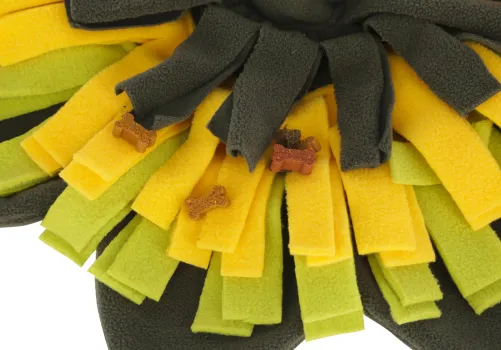 Schnüffelteppich Sunflower - Hundespielzeug für Suchspielzeuge und Schnüffelspiele, auch für Katzen