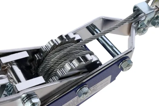Handwinde - Seilzug manuell mit Ratsche Hand Power Puller 4 t - Handseilwinde mit 15-facher Hebelwirkung