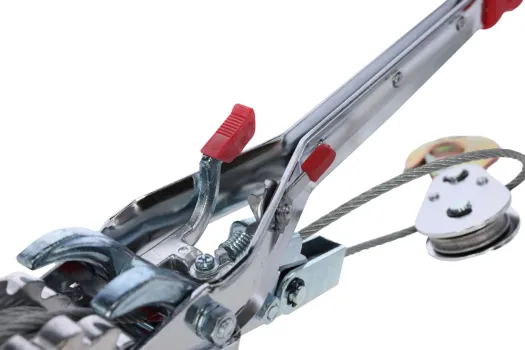 Handwinde - Seilzug manuell mit Ratsche Hand Power Puller 4 t - Handseilwinde mit 15-facher Hebelwirkung