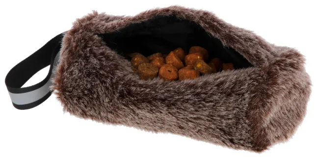 Futterdummy - Snackdummy für Hunde in Felloptik für Trockenfutter und Nassfutter