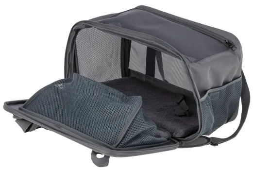 Transporttasche für kleine Hunde z.B. Chihuahuas und Katzen, mit Auslauf, ideal für Camping, Ausflüge etc 44 x 31 x 30cm
