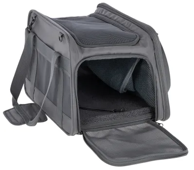Transporttasche für kleine Hunde z.B. Chihuahuas und Katzen, mit Auslauf, ideal für Camping, Ausflüge etc 44 x 31 x 30cm
