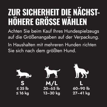 KONG Extreme Ball - sehr robustes Apportierspielzeug - befüllbar