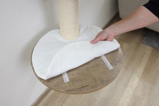 Kratzbaum für Wandmontage Kerbl Dinari light - Wandkratzbaum - Höhe 106cm - Auflagen waschbar