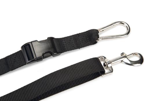 Jogging Hundeleine von Beeztees - handfrei Joggingset - Leine mit Bauchtasche zum Joggen mit Hund