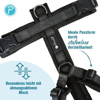 Petlando Geschirr Mesh Y-Comfort Brustgeschirr für Hunde - Hundegeschirr