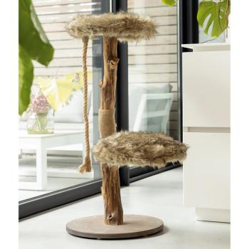 Naturholz-Kratzbaum Elora Designed by Lotte - Katzenbaum aus Echtholz