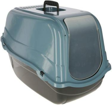 Katzentoilette Emma ECO mit Dach - Haubentoilette 100% recycelter Kunststoff