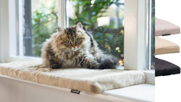 Fensterbankkissen für Katzen
