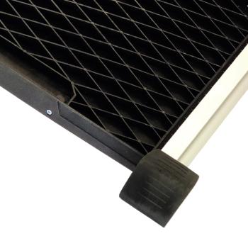 Hunderampe fürs Auto - ausziehbare Aluminium Teleskop-Rampe - Einstiegshilfe für Hunde in Kofferraum