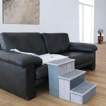 Hundetreppe als Aufstiegshilfe auf Couch oder Bett