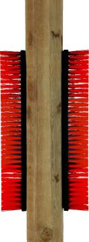 Kratzbürste für Pferde - flexibel - individuell montierbare Massagebürste und Scheuerbürste auch für Alpakas, Rinder, Ziegen uvm