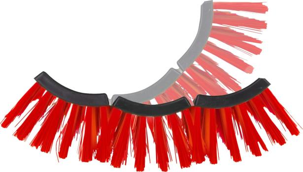 Kratzbürste für Pferde - flexibel - individuell montierbare Massagebürste und Scheuerbürste auch für Alpakas, Rinder, Ziegen uvm