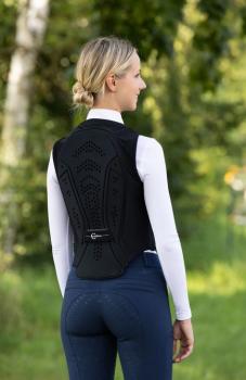 Reitschutzweste BackPro SpineX - Covalliero Rückenschutzweste für Kinder und Erwachsene, Unisex