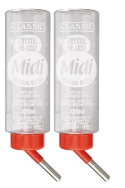 Nagertrinkflaschen 2er Pack