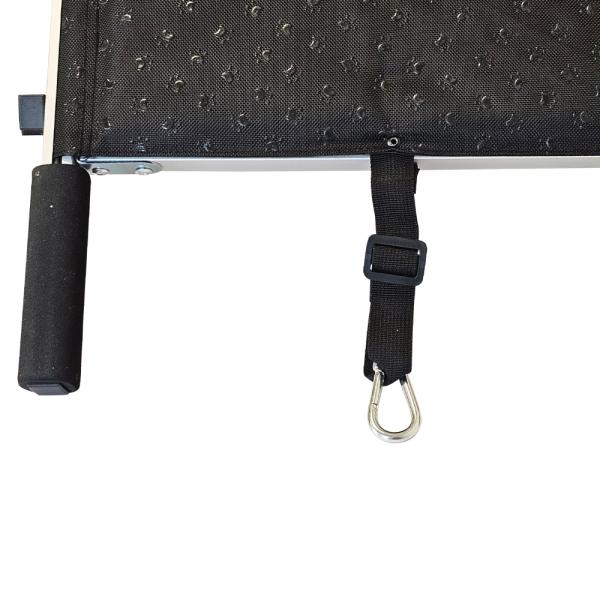 Aluminium Falt-Treppe, Hundetreppe von Nobby  - Hunderampe - Einstiegshilfe für Hunde ins Auto - bis 75 kg