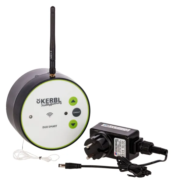Automatische Hühnerklappe mit WLAN und App Kerbl Duo Smart