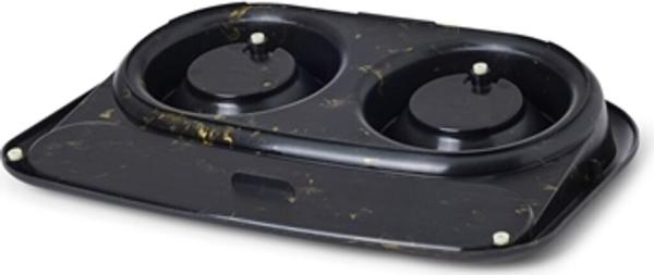 Futterstation Dinner Serving Tray Butler für Katzen und kleine Hunde z.B. Chihuahua
