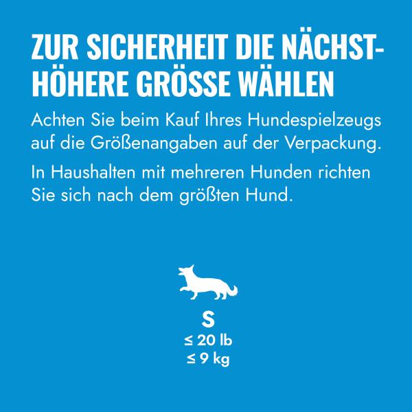 KONG Puppy Goodie Bone - Welpenspielzeug befüllbar - Hundespielzeug