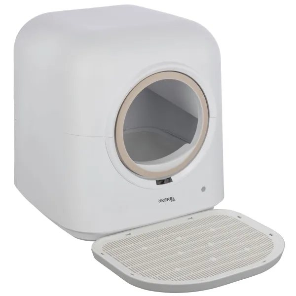Selbstreinigende Katzentoilette mit App