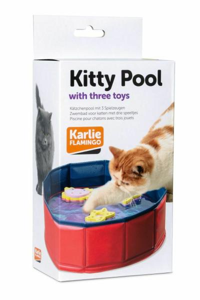 Karlie Kitty Lake Katzenpool inkl. Katzenspielzeug