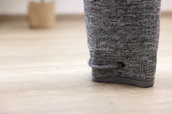 Klettersack Carpet für Katzen - ideale Alternative zu Kratzbaum deckenhoch, Aufstiegshilfe, Bezug waschbar, grau
