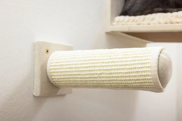 Kletterwand Monte Falco für Katzen, 6-teilig, beige - Wandkratzbaum beliebig montierbar und erweiterbar