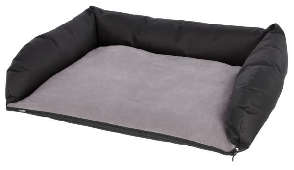 Stoßstangenschutz Hund inklusive Hundebett für den Kofferraum, Bezug waschbar, schmutzabweisend