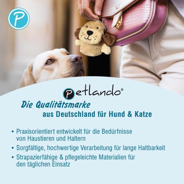 Petlando Kotbeutelspender LaWauWau inkl. 1 Rolle - Spender für Hundekotbeutel, passend für alle gängigen Kotbeutel