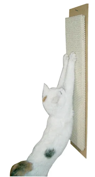 XL Katzen-Kratzbrett Maxi - zum Anbringen an Wände und Türen - Wandkratzbrett 70 x 17 cm