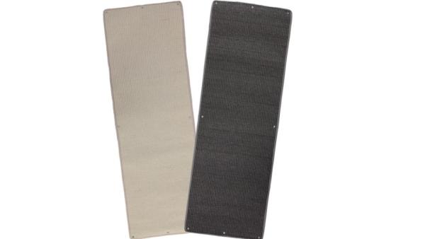 Kratzmatte Katzen - Kerbl Sisalmatte zum Schutz der Wand, Möbel und Türrahmen 120 x 40 cm - Wandkratzbrett zum Schrauben
