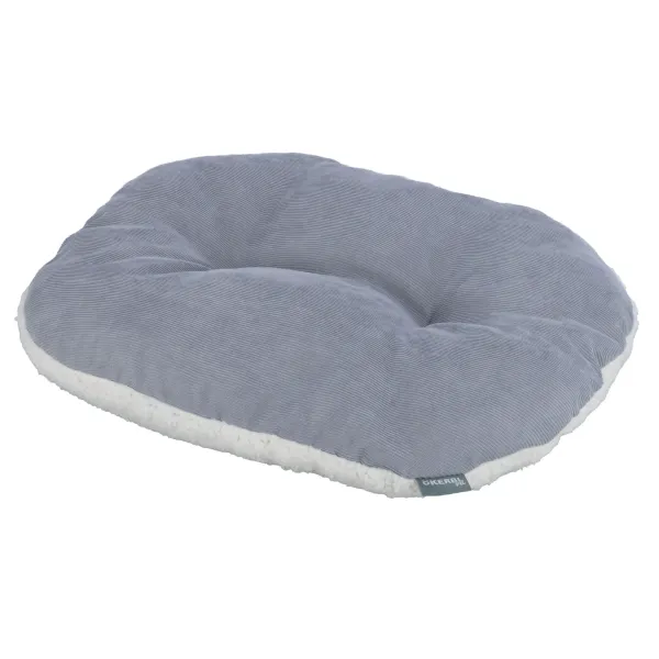 Hundekissen Zoe oval Cordoptik, ideale Einlage für den Hundekorb oder Hunderbox, waschbar