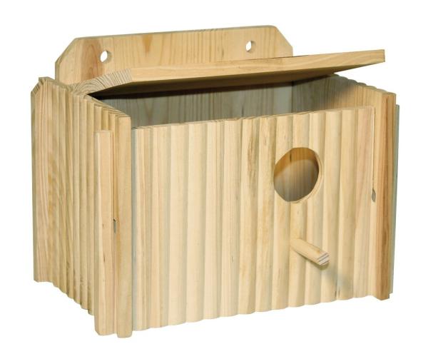 Vogelhaus - Nistkasten für Sittiche