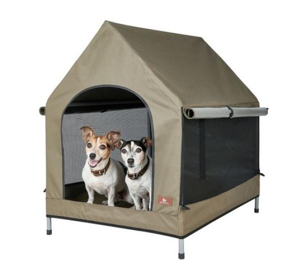Hundezelt Knuffelwuff, ideal für Camping, Baggersee etc - Knuffelwuff Outdoor Hundehütte - Metallrahmen, atmungsaktiv