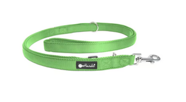 Hundeleine - Petlando Hunde-Führleine 2,3 m - 3 fach verstellbar, Mesh - extra leicht