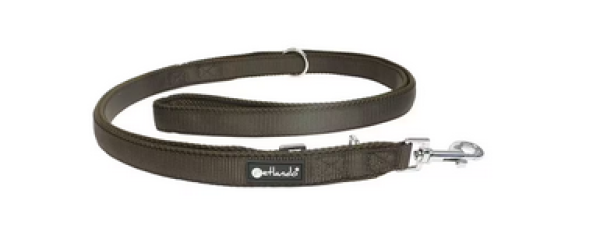 Hundeleine - Petlando Hunde-Führleine 2,3 m - 3 fach verstellbar, Mesh - extra leicht