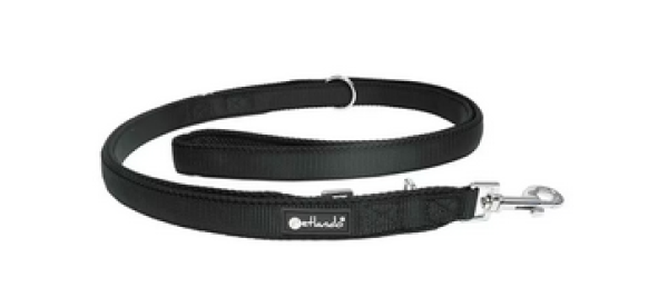 Hundeleine - Petlando Hunde-Führleine 2,3 m - 3 fach verstellbar, Mesh - extra leicht