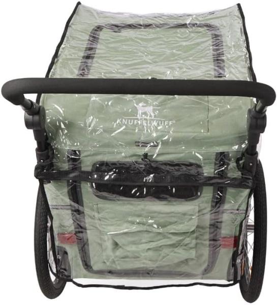 Regencover für Hundeanhänger Cruvado Knuffelwuff - Regenschutz - Schutz vor Regen, Wind & Spritzwasser 100 % wasser- und winddicht