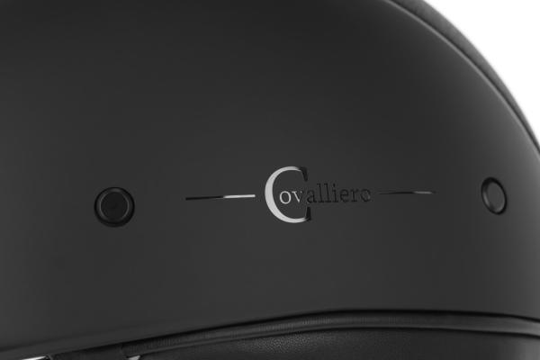Reithelme Eclipse Covalliero - klassische Reitkappe mit Aplikation Glitzer, schwarz, maximale Sicherheit