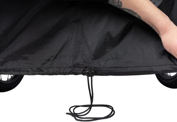 Schmutzcover für Hundeanhänger Cruvado Knuffelwuff - wasserdichte Oxford Abdeckplane - Schutz vor Regen Wind Staub & UV