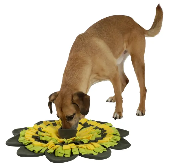 Schnüffelteppich Sunflower - Hundespielzeug für Suchspielzeuge und Schnüffelspiele, auch für Katzen