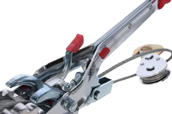 Handwinde - Seilzug manuell mit Ratsche Hand Power Puller 4 t - Handseilwinde mit 15-facher Hebelwirkung