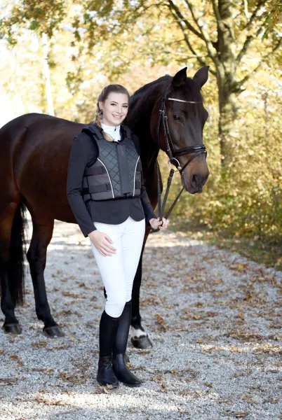 Reitweste Kinder und Erwachsene ProtectoFlex light - Sicherheitsweste für Reiter, Wirbelsäulenschutz mit maximaler Schutzwirkung