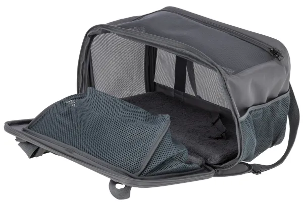 Transporttasche für kleine Hunde z.B. Chihuahuas und Katzen, mit Auslauf, ideal für Camping, Ausflüge etc 44 x 31 x 30cm